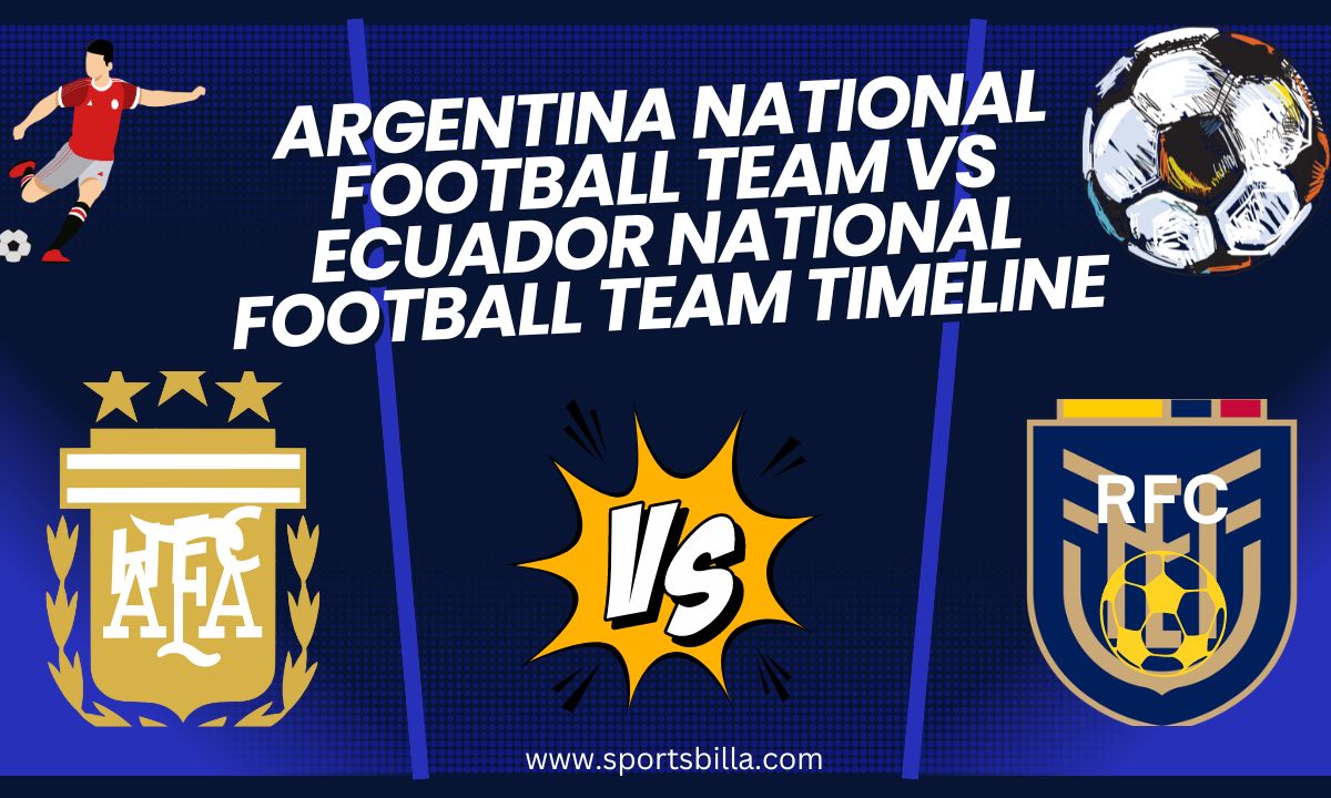 argentina national football team vs ecuador national football team timeline