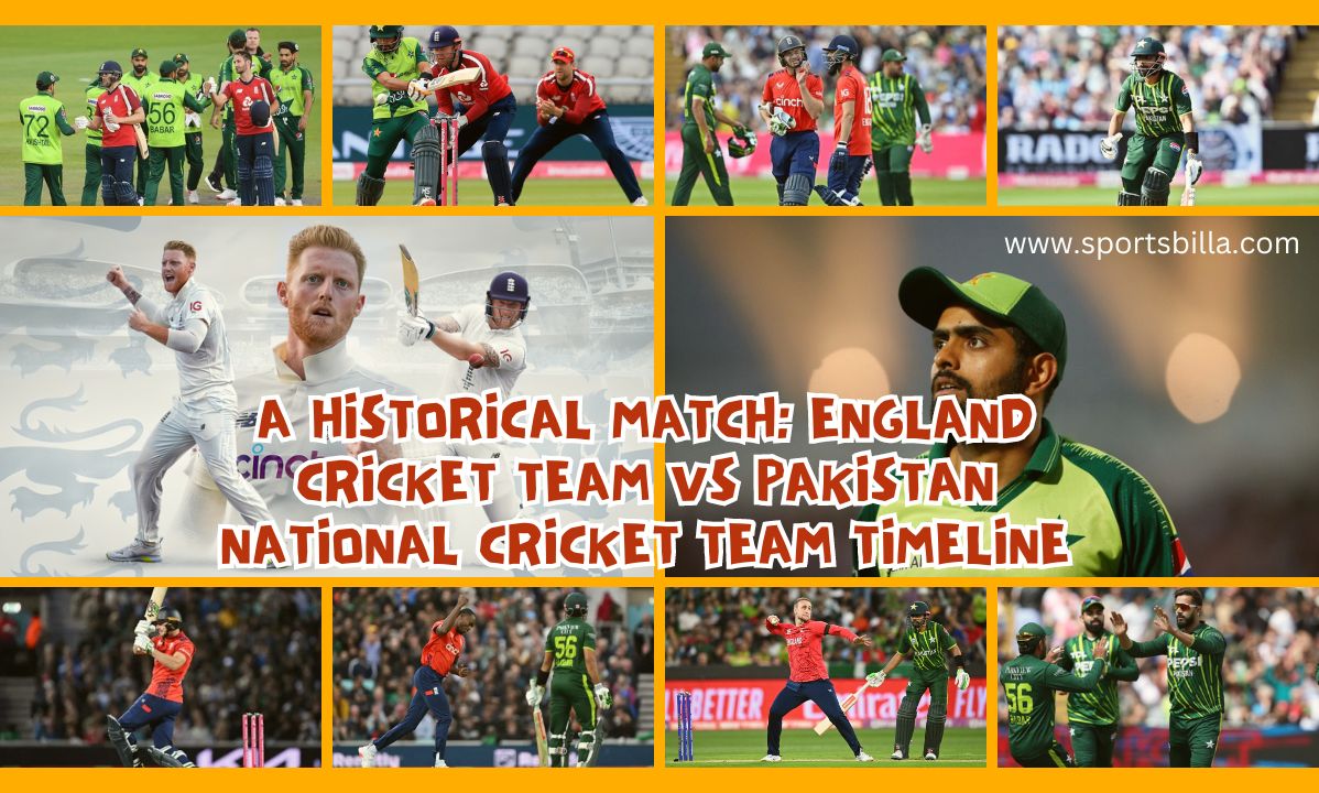 england cricket team vs pakistan national cricket team timeline