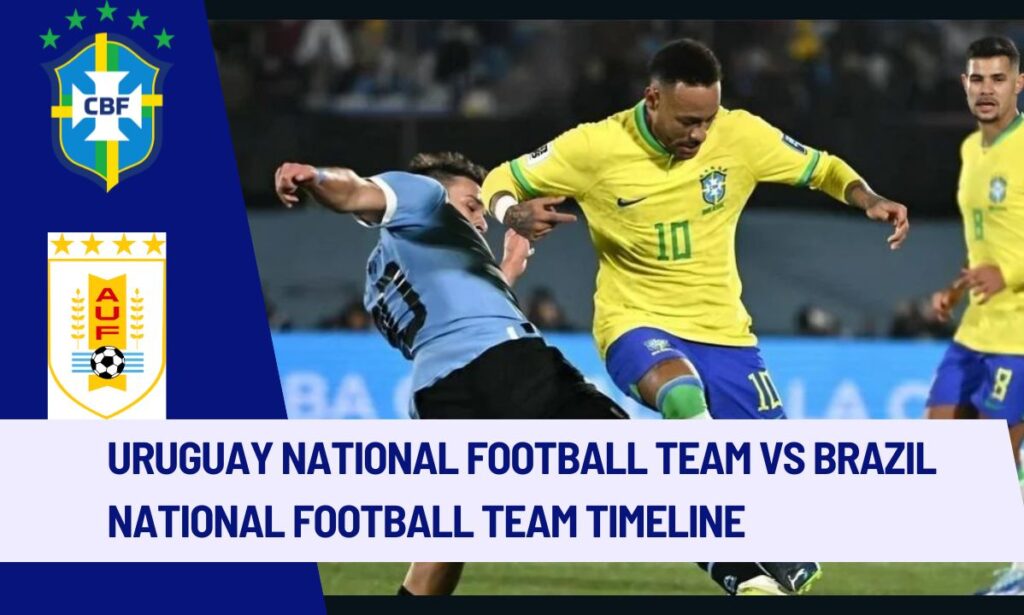 uruguay national football team vs brazil national football team timeline
