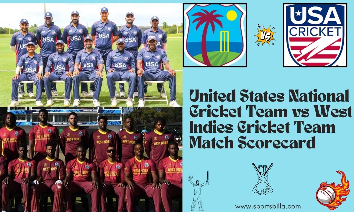 united states national cricket team vs west indies cricket team match scorecard