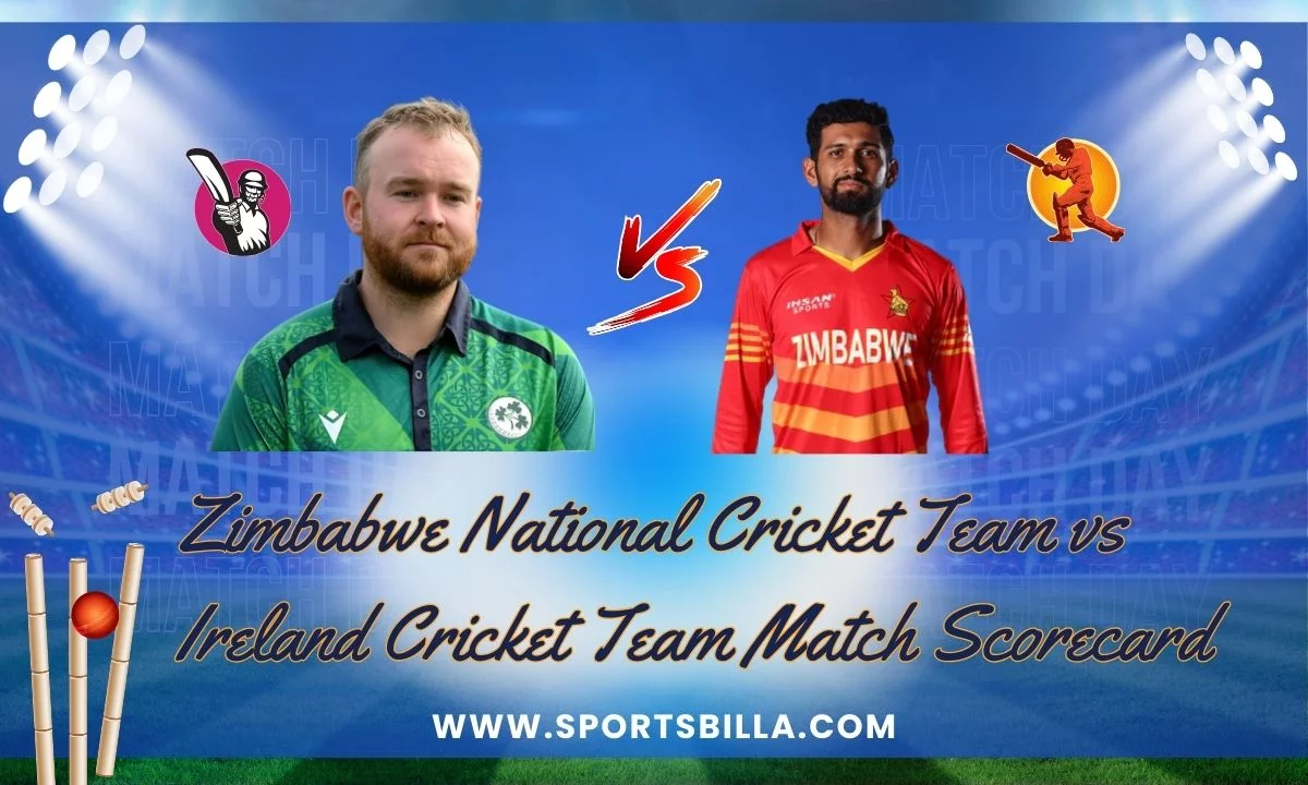 Zimbabwe National Cricket Team vs Ireland Cricket Team Match Scorecard