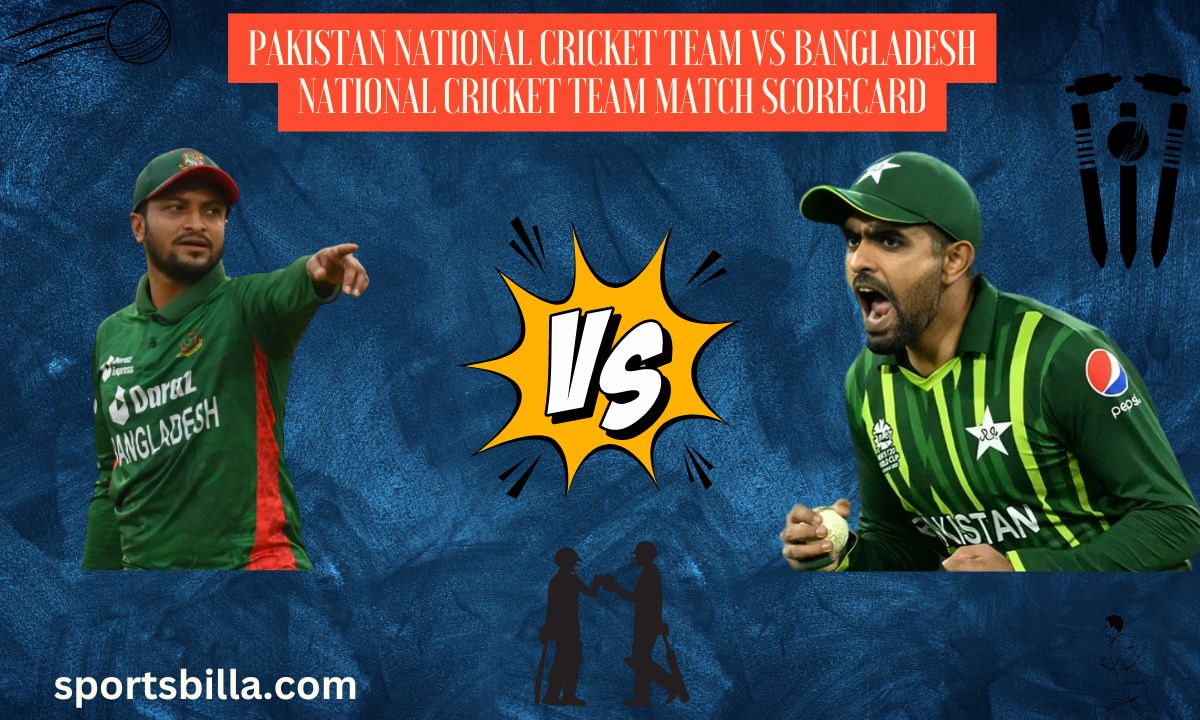 pakistan national cricket team vs bangladesh national cricket team match scorecard