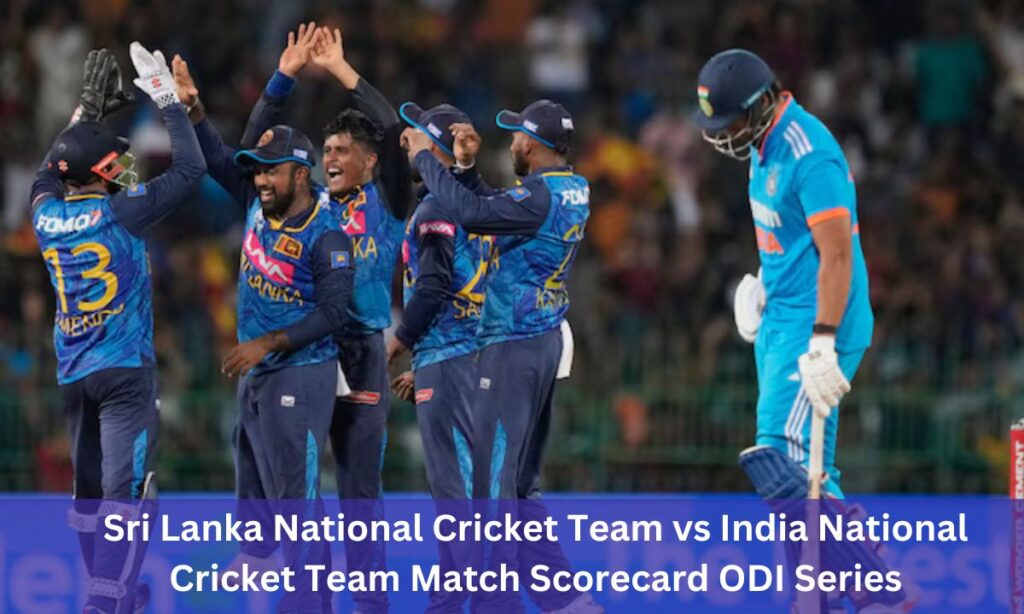 sri lanka national cricket team vs india national cricket team match scorecard
