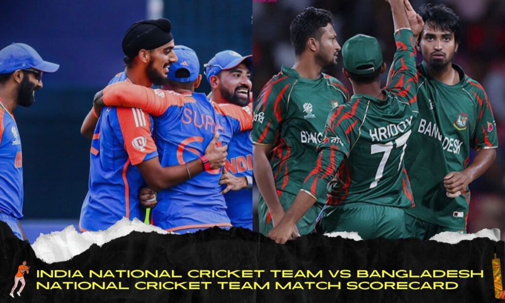 India National Cricket Team vs Bangladesh National Cricket Team Match Scorecard
