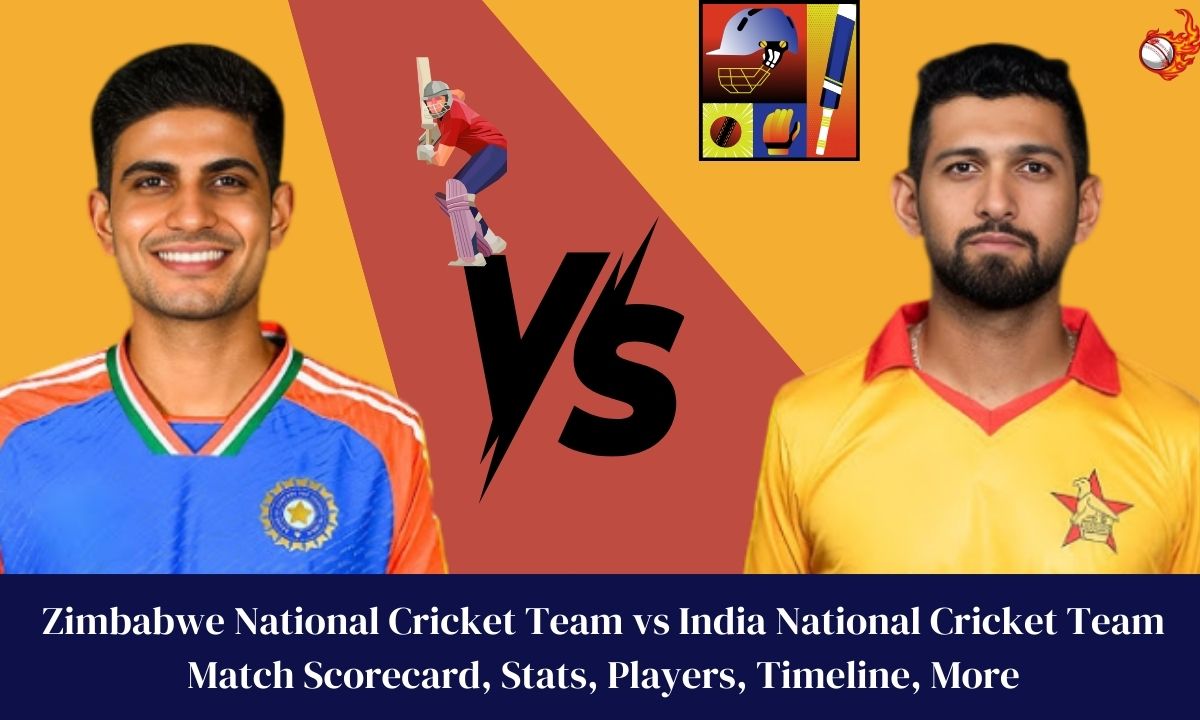 Zimbabwe National Cricket Team Vs India National Cricket Team Match Scorecard