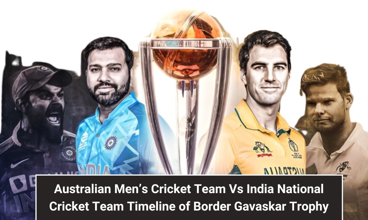 Australian Men’s Cricket Team Vs India National Cricket Team Timeline